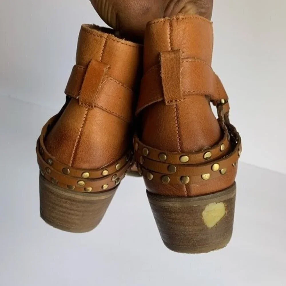 Chinese Laundry brown leather boots shoes size 7.5